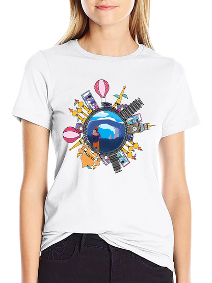 World Traveler Graphic T-Shirt