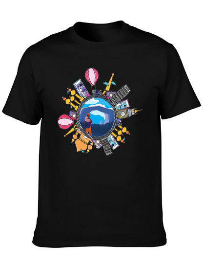 World Traveler Graphic T-Shirt