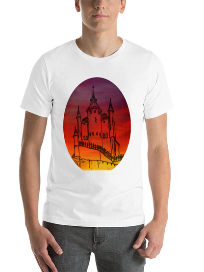 Castle Sunset Graphic Tee