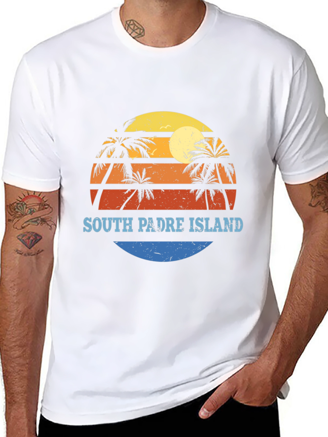 South Padre Island Retro T-Shirt