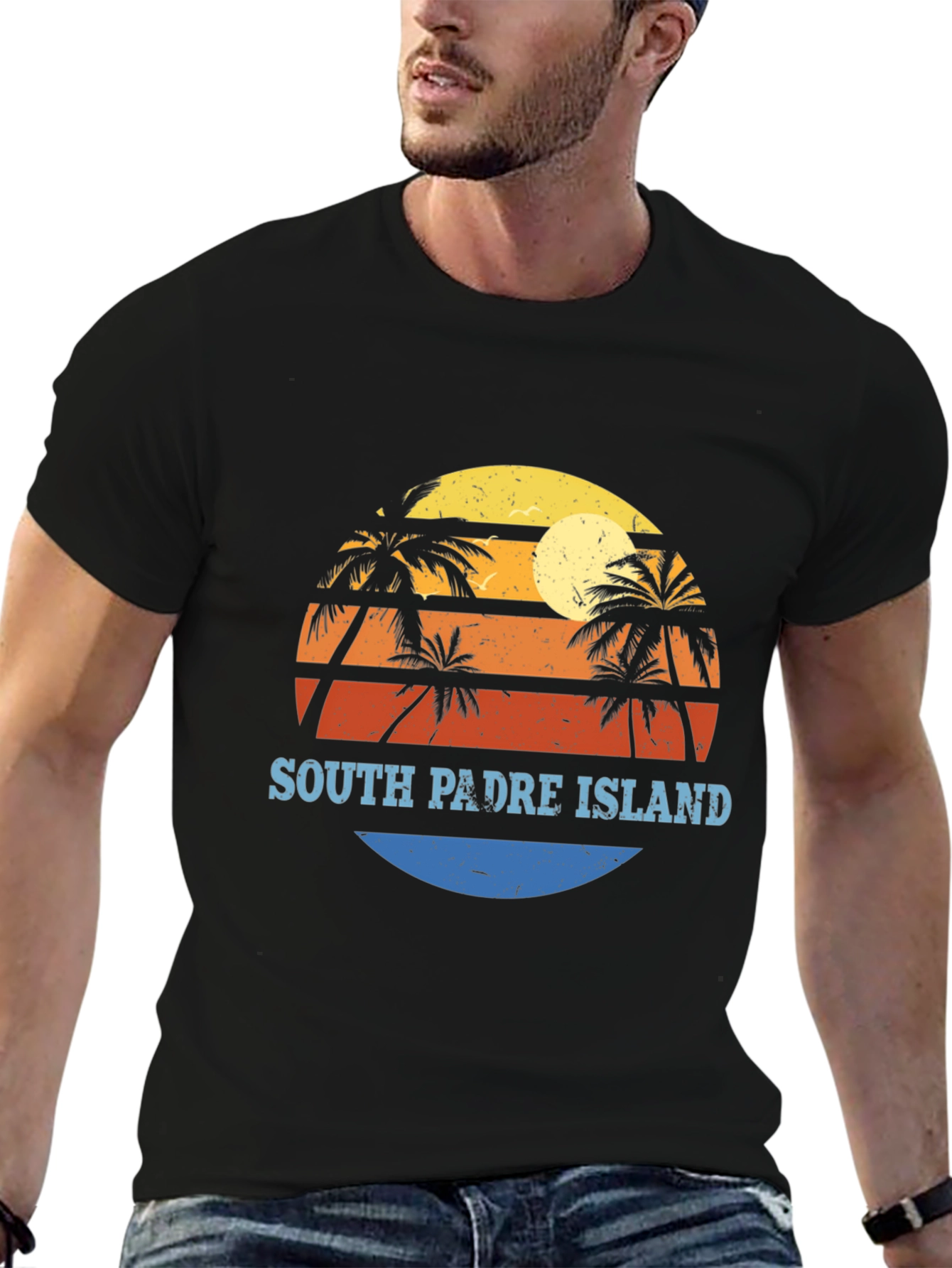 South Padre Island Retro T-Shirt