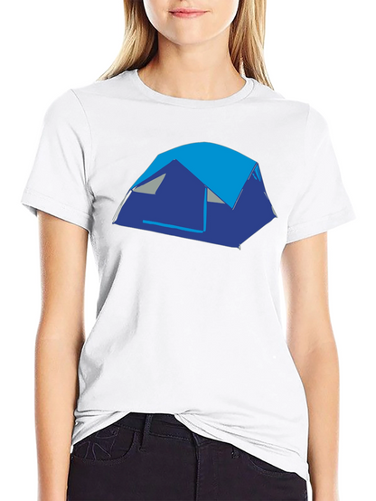 Camping Tent Graphic Tee - Adventure Ready