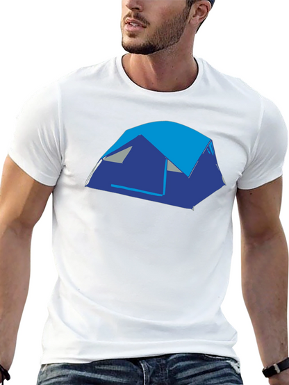 Camping Tent Graphic Tee - Adventure Ready