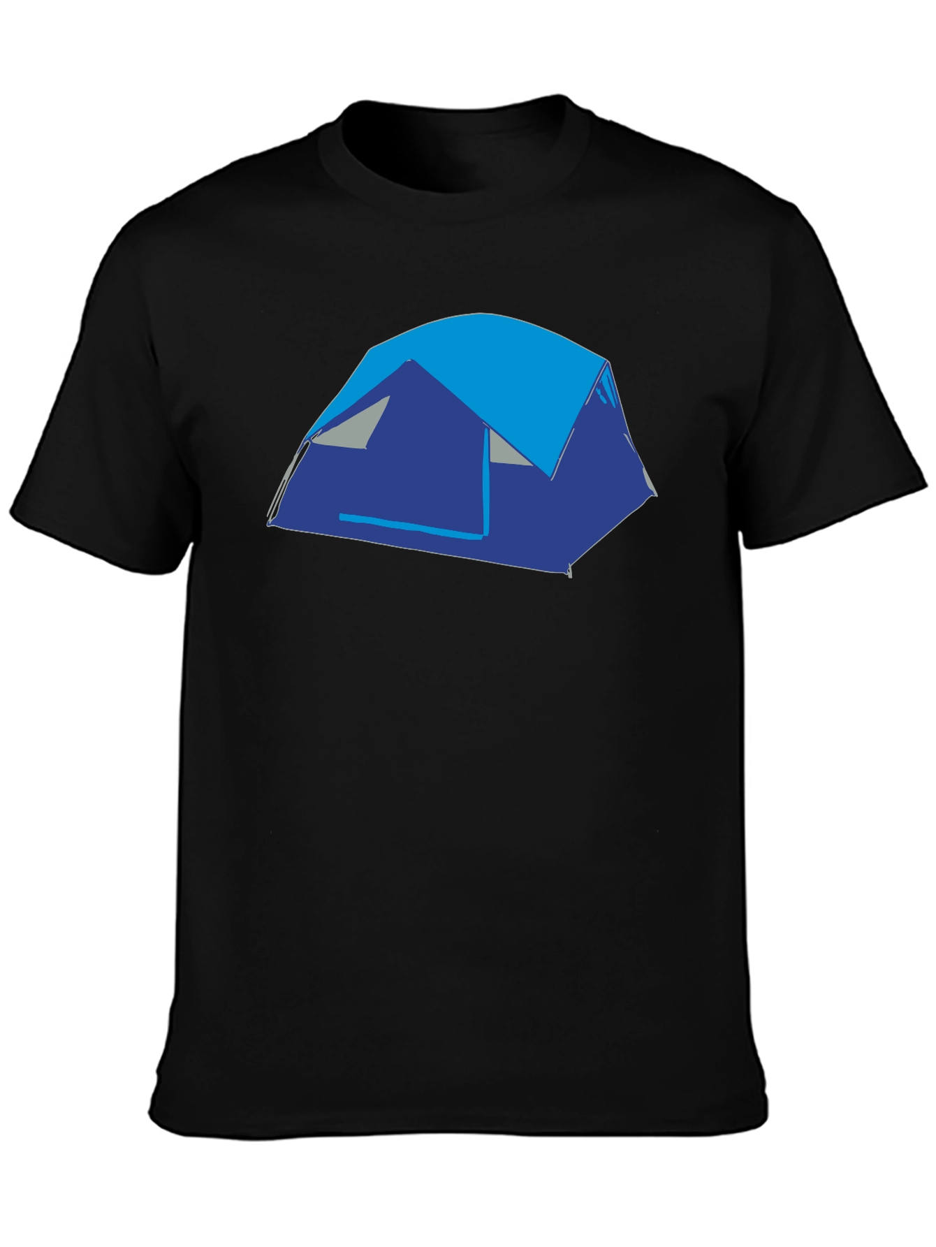 Camping Tent Graphic Tee - Adventure Ready