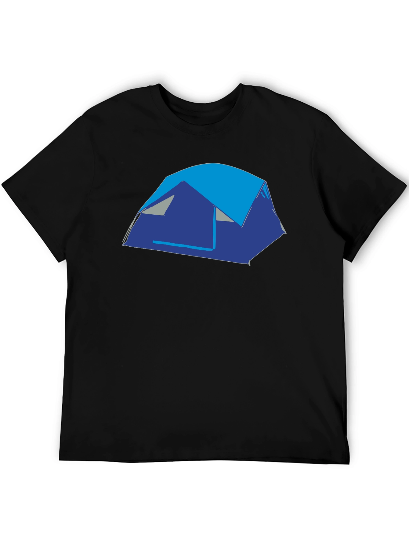 Camping Tent Graphic Tee - Adventure Ready