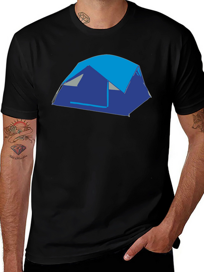 Camping Tent Graphic Tee - Adventure Ready