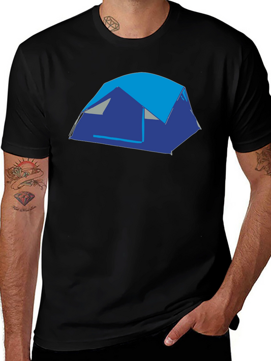 Camping Tent Graphic Tee - Adventure Ready