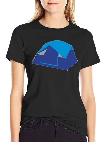 Camping Tent Graphic Tee - Adventure Ready