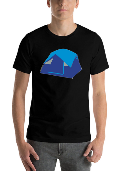 Camping Tent Graphic Tee - Adventure Ready