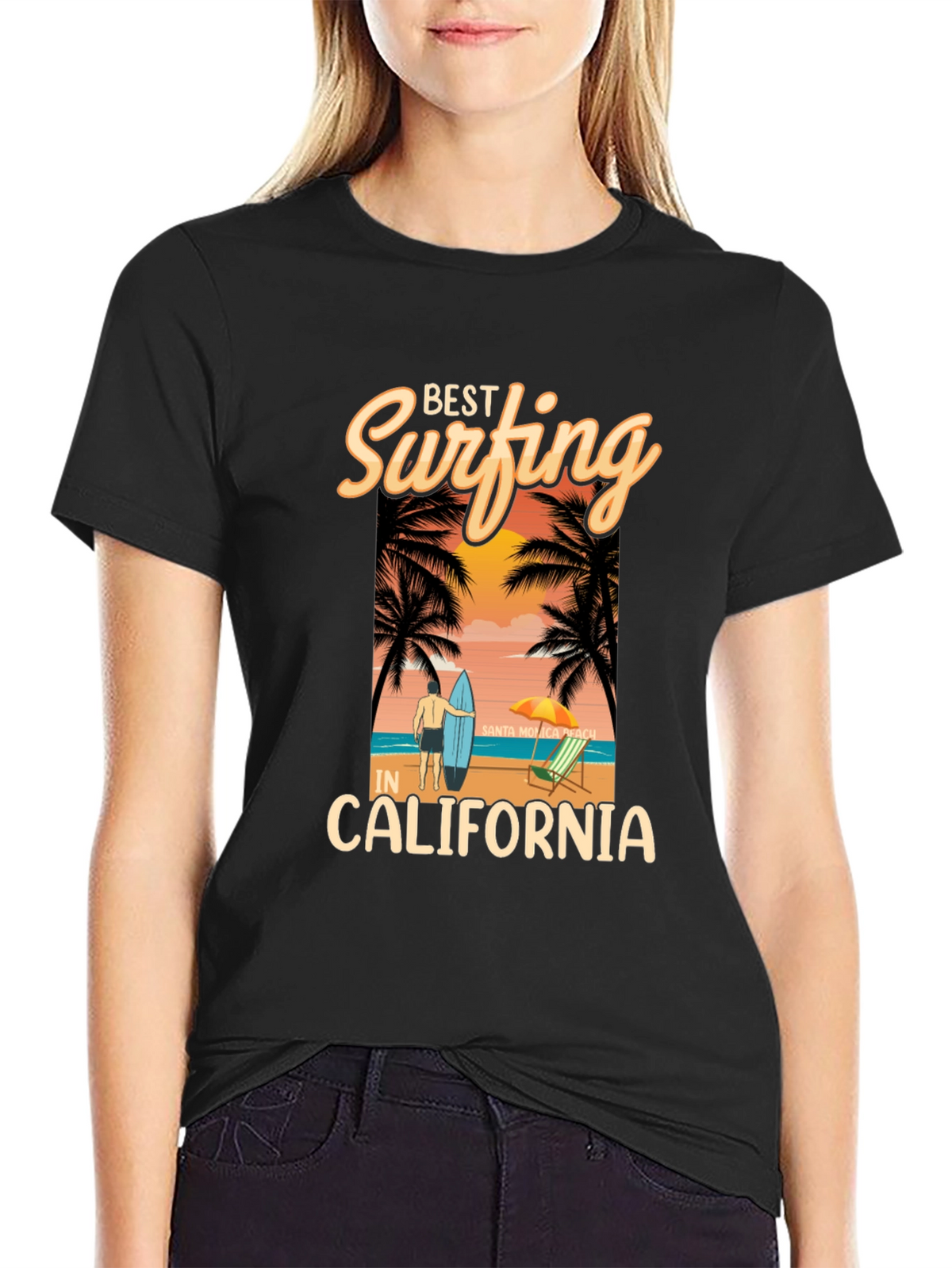 Best Surfing in California T-Shirt