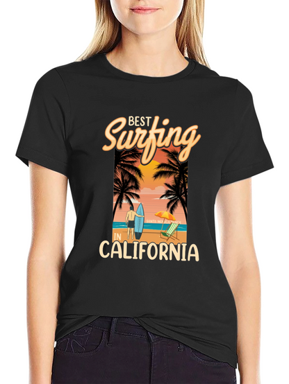 Best Surfing in California T-Shirt