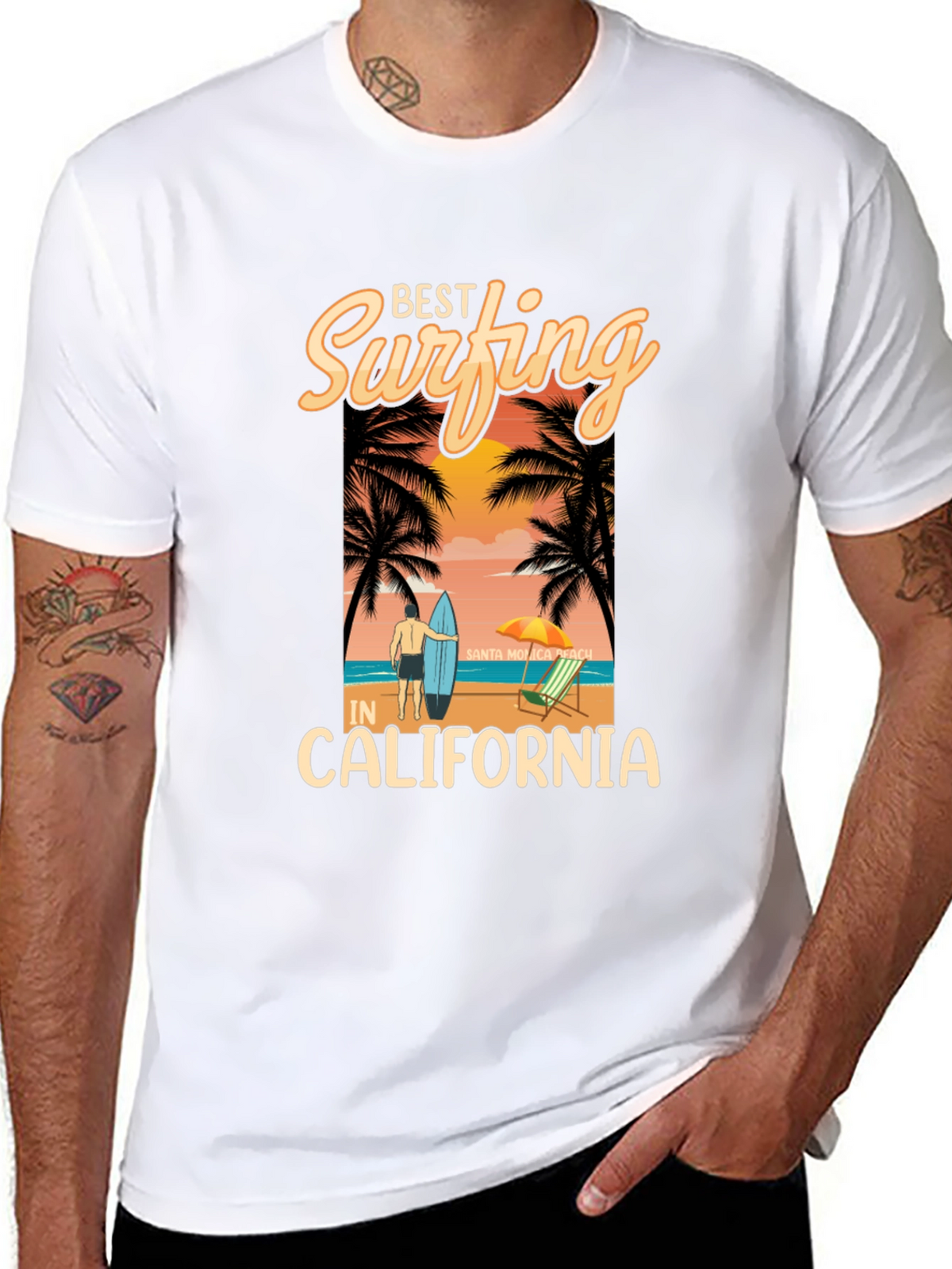Best Surfing in California T-Shirt