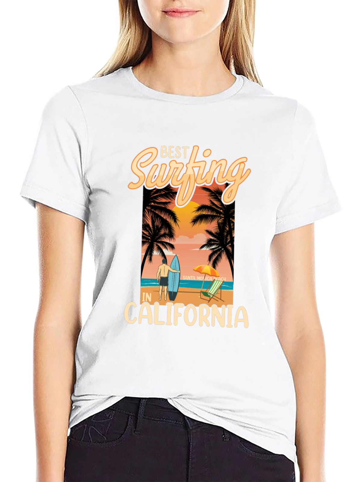 Best Surfing in California T-Shirt