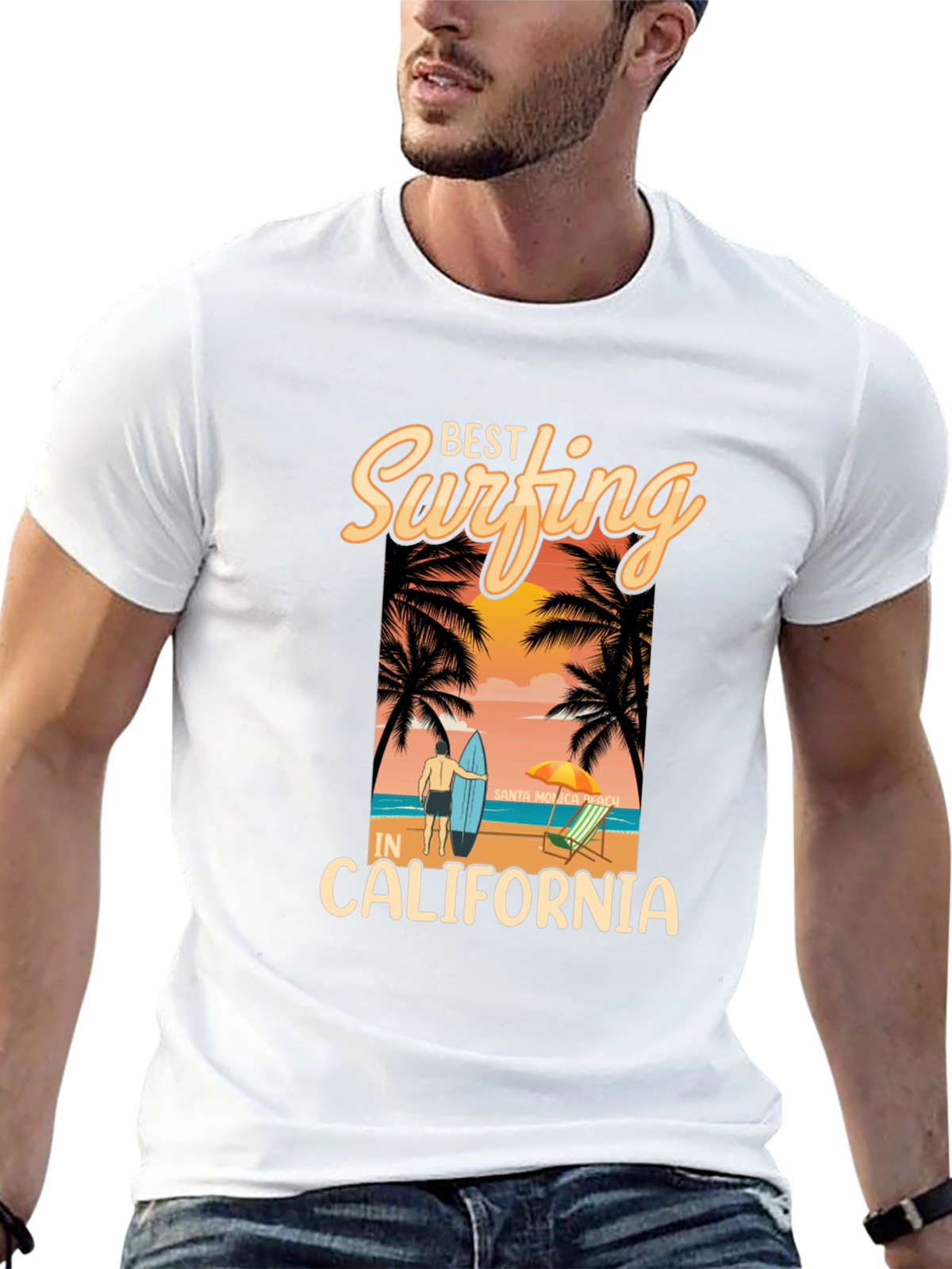 Best Surfing in California T-Shirt