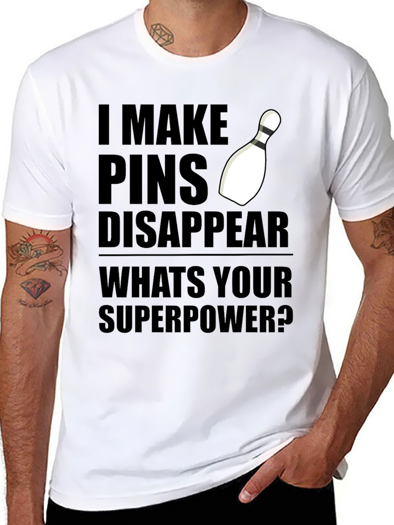 Bowling Superpower T-Shirt
