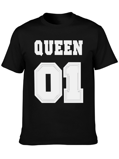 Queen 01 Black Graphic Tee