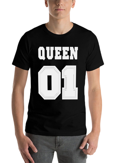 Queen 01 Black Graphic Tee