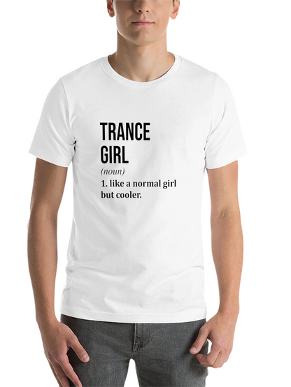 Trance Girl Definition Black T-Shirt