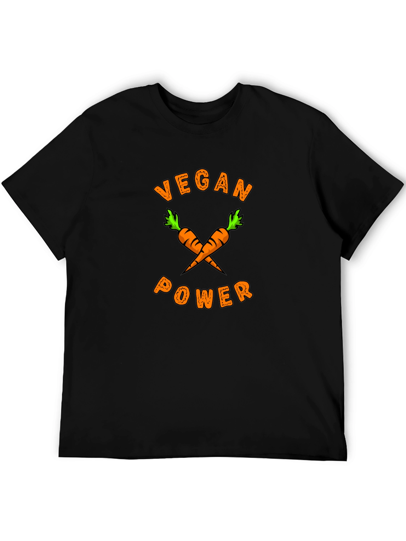 Vegan Power Carrot Graphic Tee