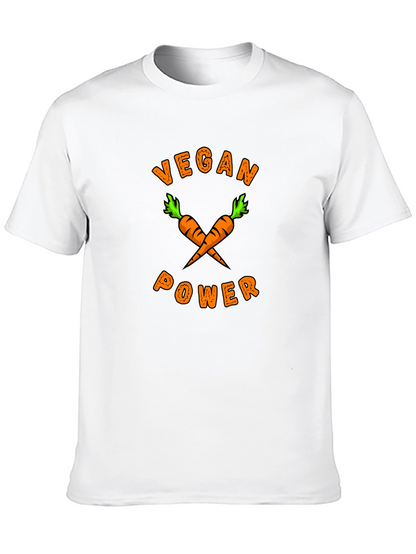 Vegan Power Carrot Graphic Tee