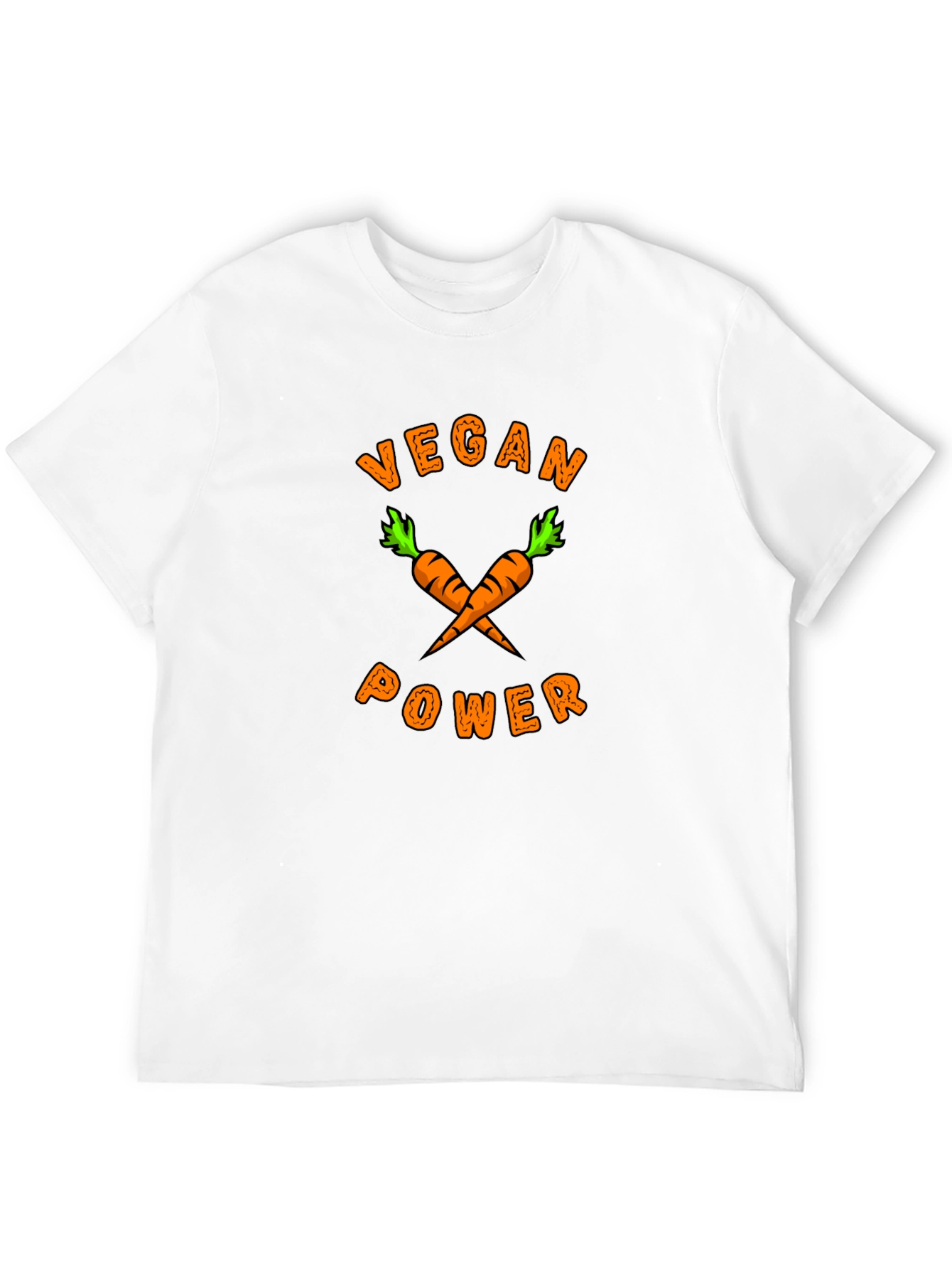 Vegan Power Carrot Graphic Tee