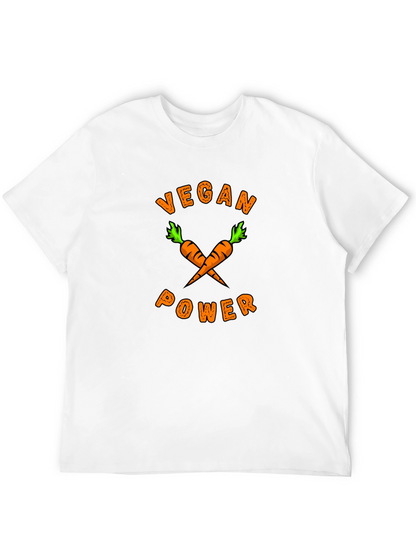 Vegan Power Carrot Graphic Tee