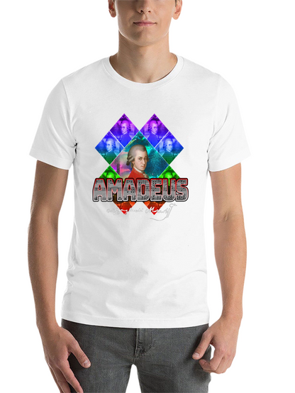 Amadeus Mozart Graphic T-Shirt - Classic Composer Tee