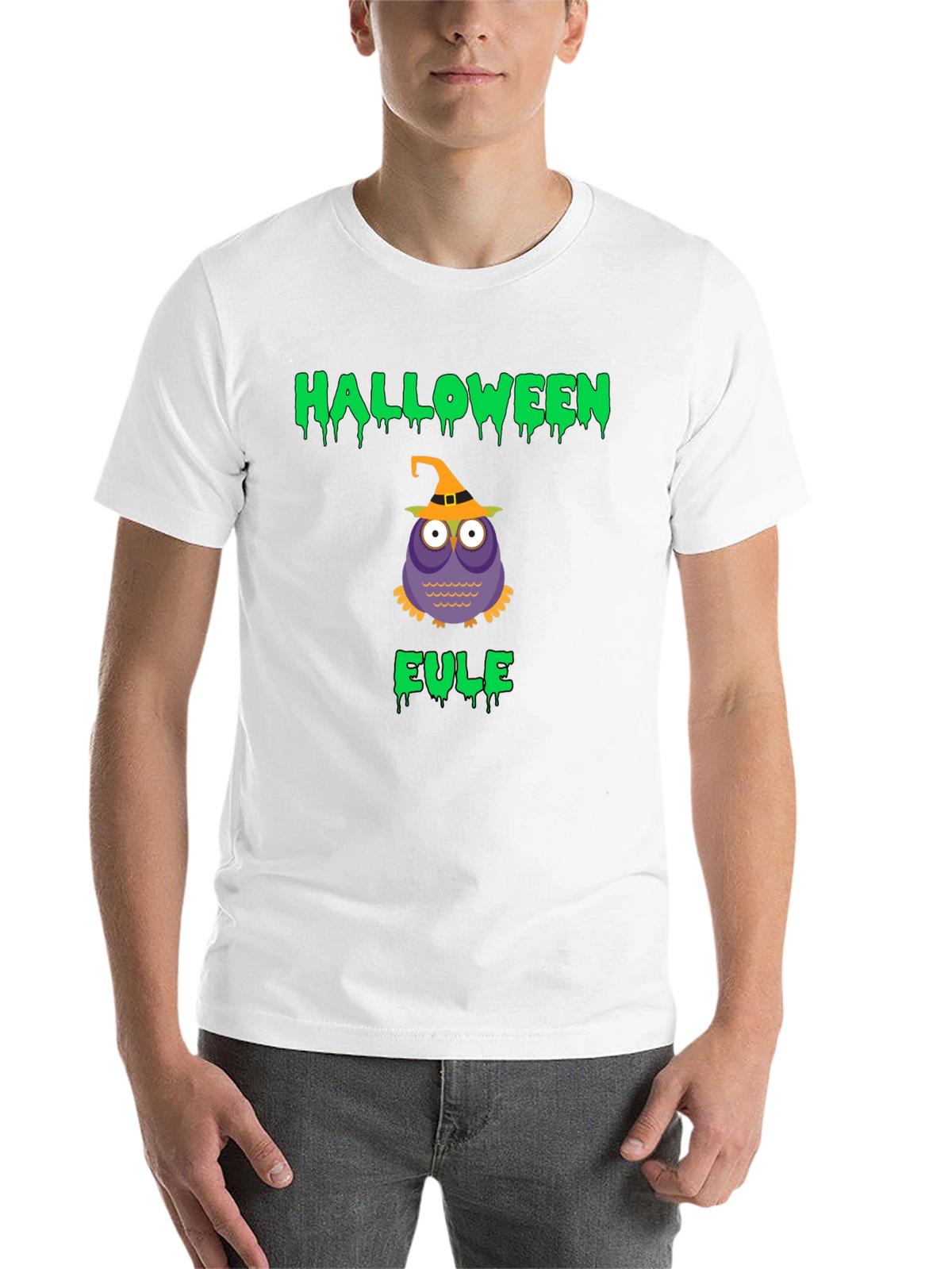 Halloween Eule Owl Graphic T-Shirt