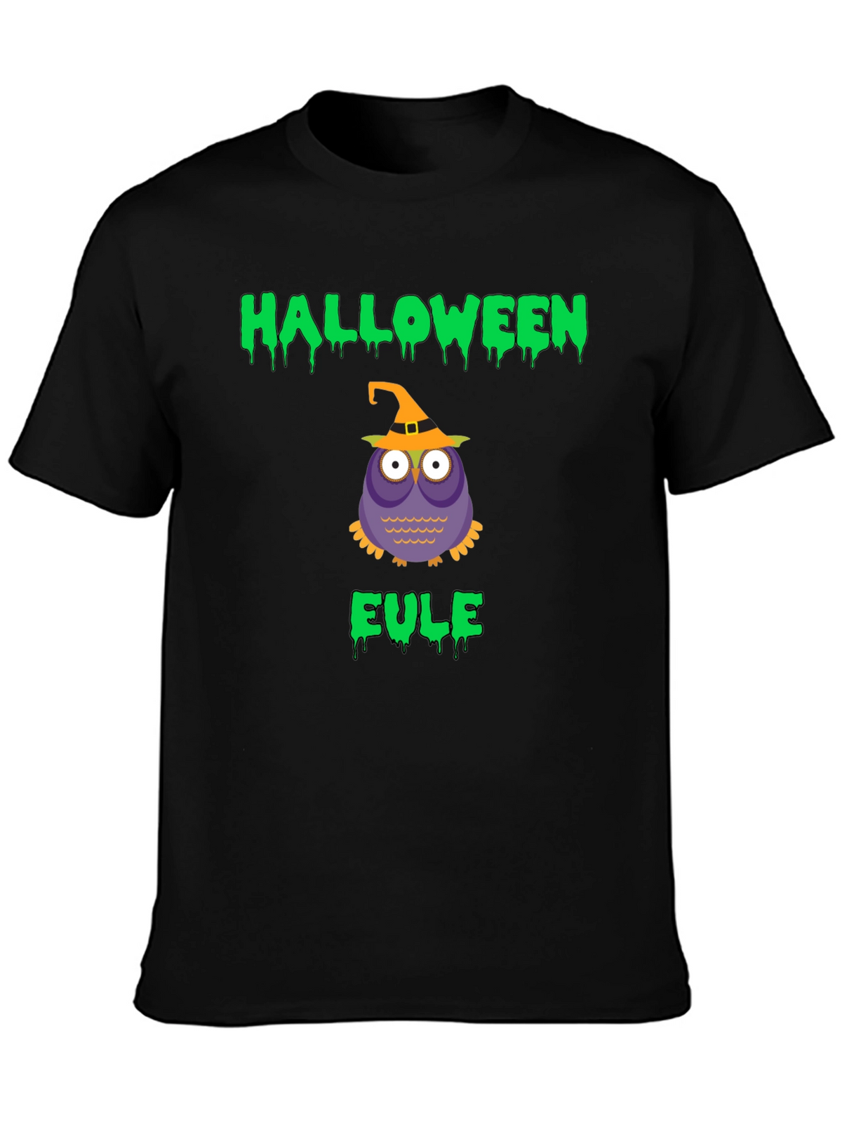 Halloween Eule Owl Graphic T-Shirt