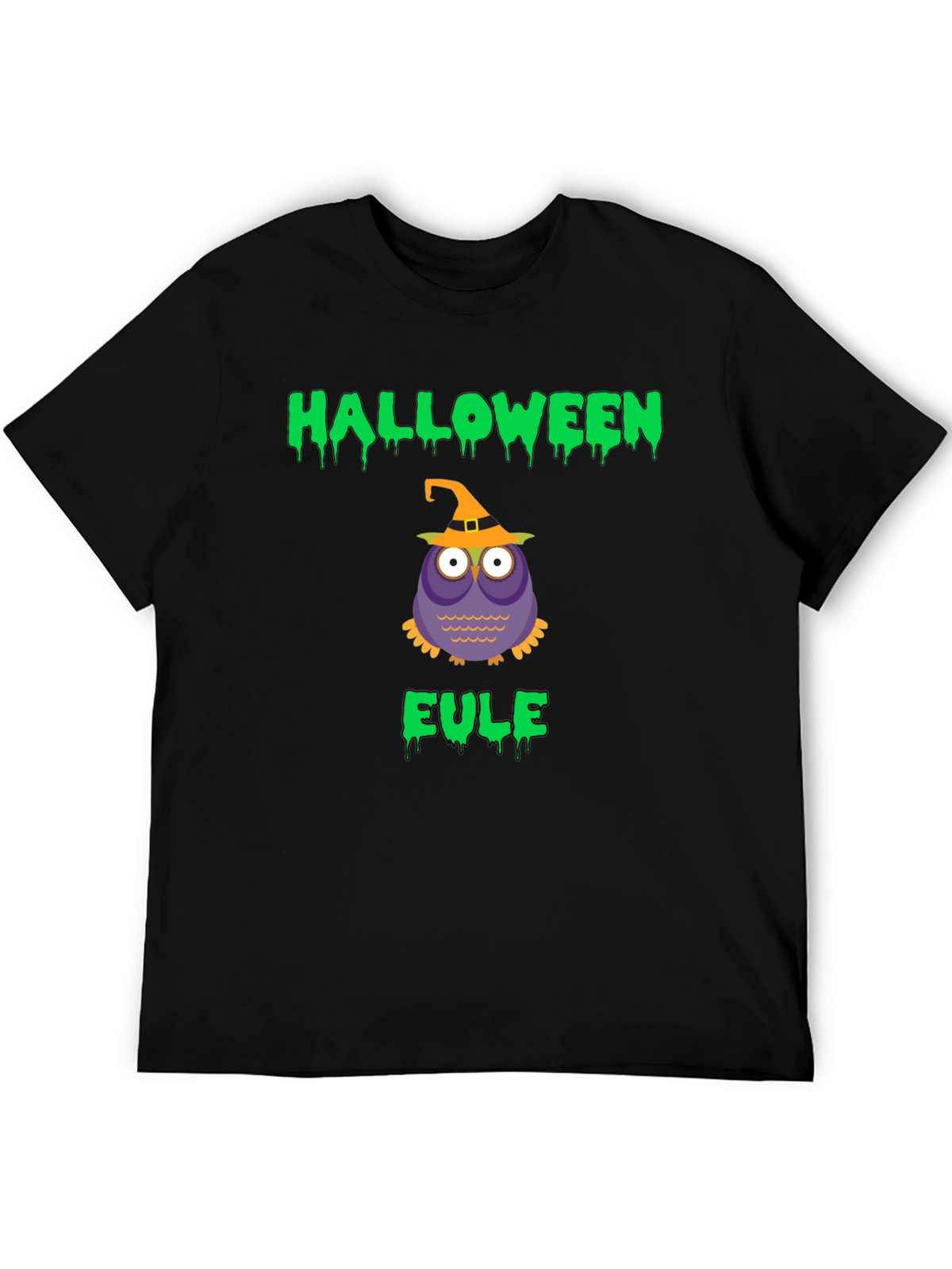 Halloween Eule Owl Graphic T-Shirt