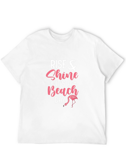Rise and Shine Beach Day Graphic T-Shirt