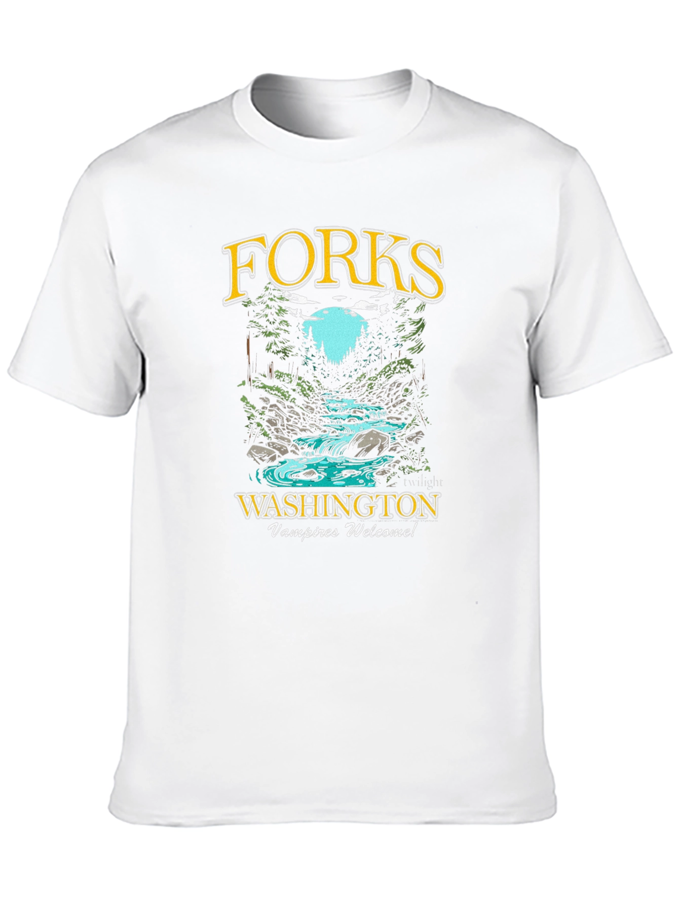 Forks Washington Vampires Welcome T-Shirt