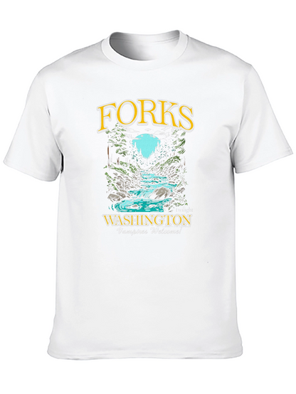 Forks Washington Vampires Welcome T-Shirt