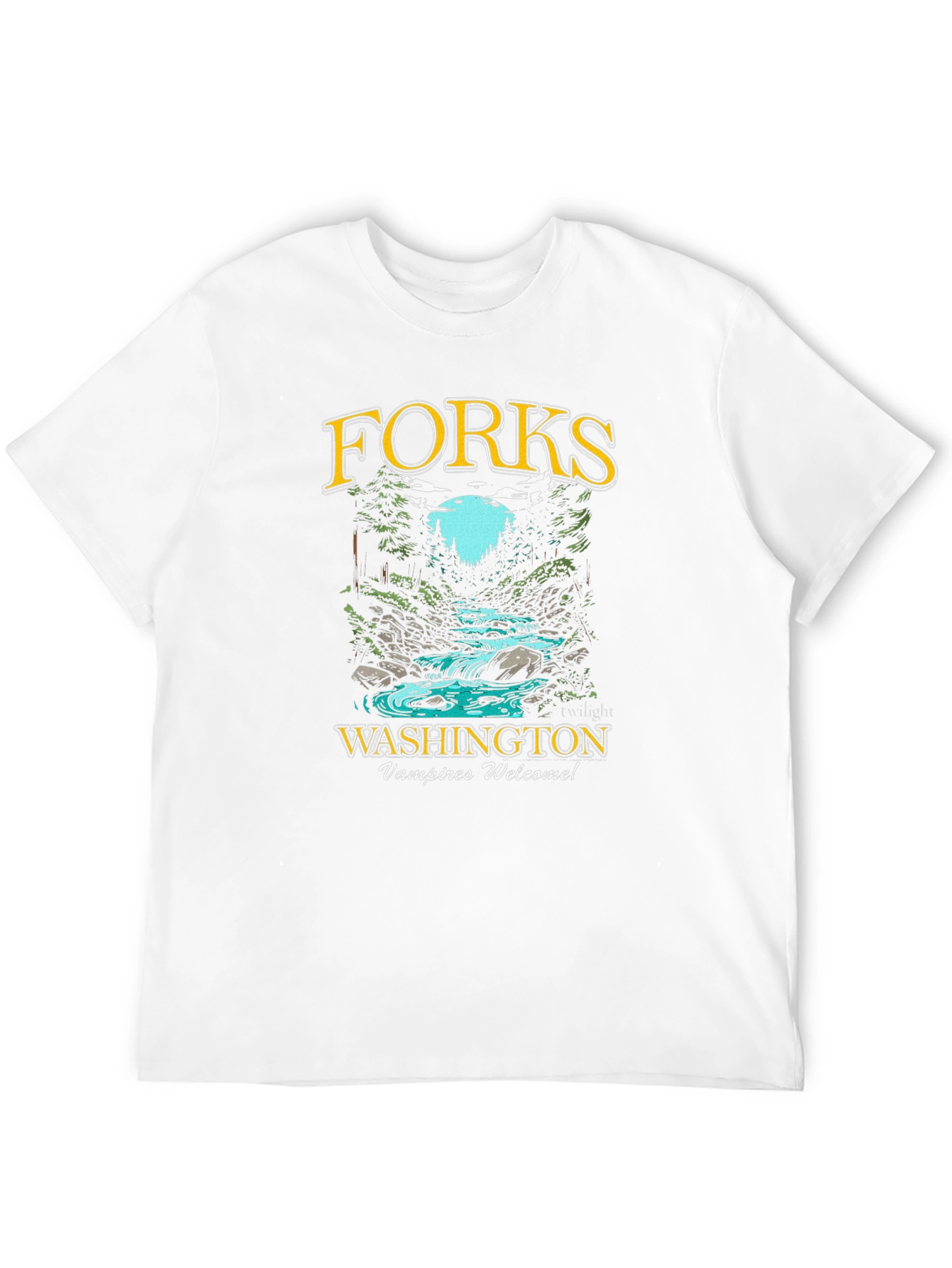 Forks Washington Vampires Welcome T-Shirt