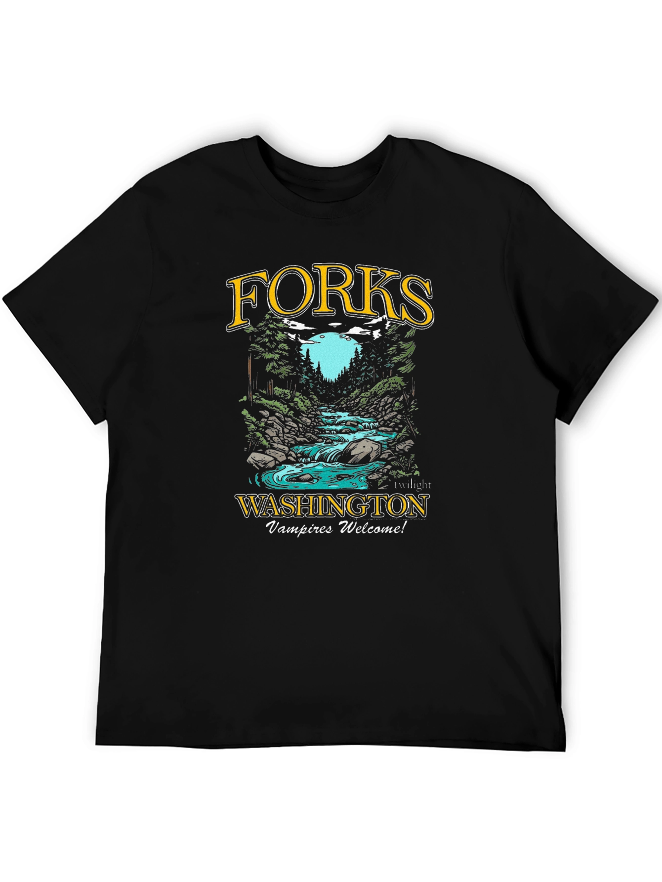 Forks Washington Vampires Welcome T-Shirt