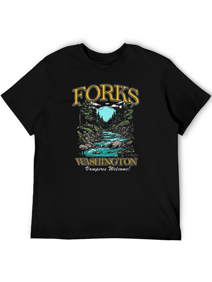 Forks Washington Vampires Welcome T-Shirt