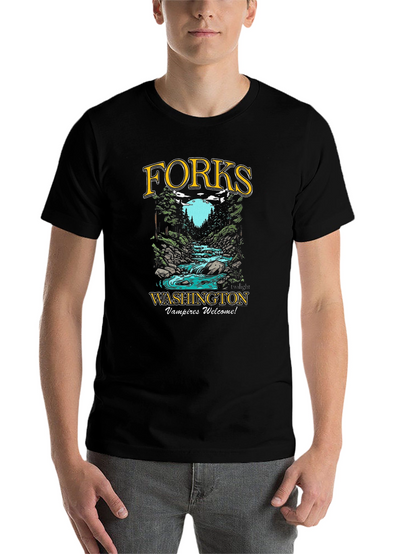 Forks Washington Vampires Welcome T-Shirt