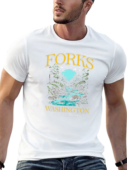 Forks Washington Vampires Welcome T-Shirt
