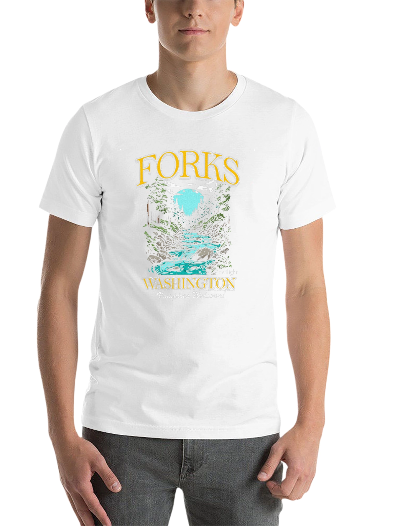 Forks Washington Vampires Welcome T-Shirt
