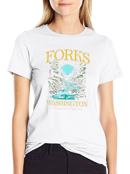 Forks Washington Vampires Welcome T-Shirt