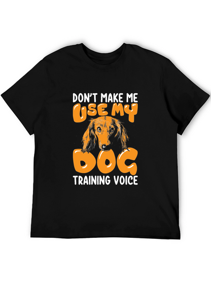 Dog Training Voice Graphic Tee