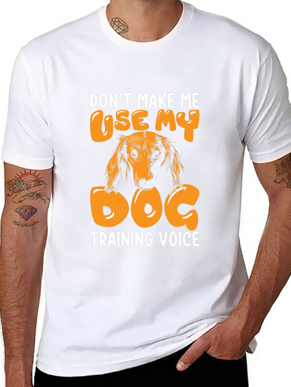 Dog Training Voice Graphic Tee