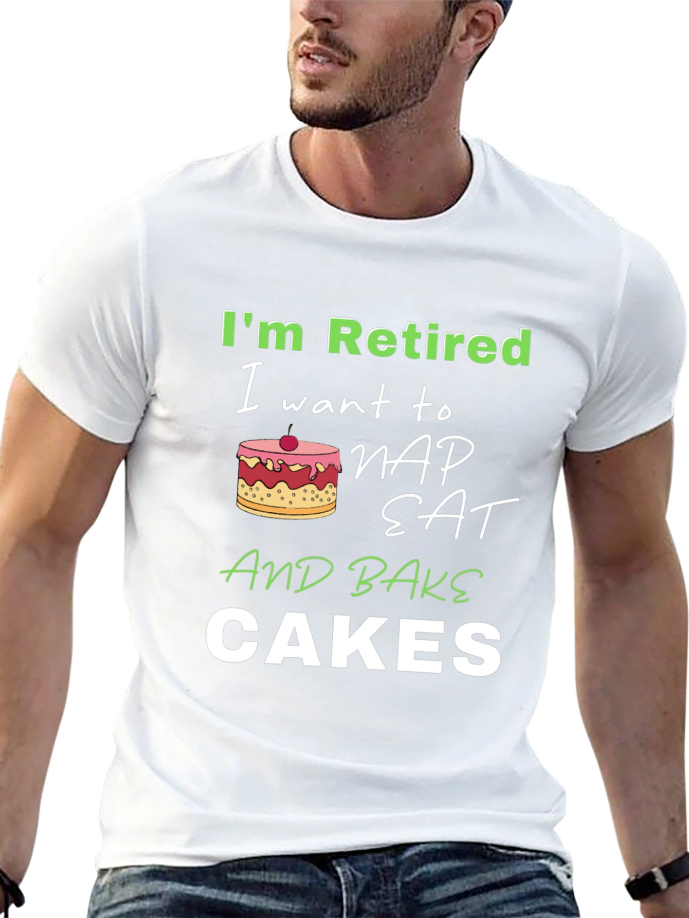 Retired Baker Humor T-Shirt