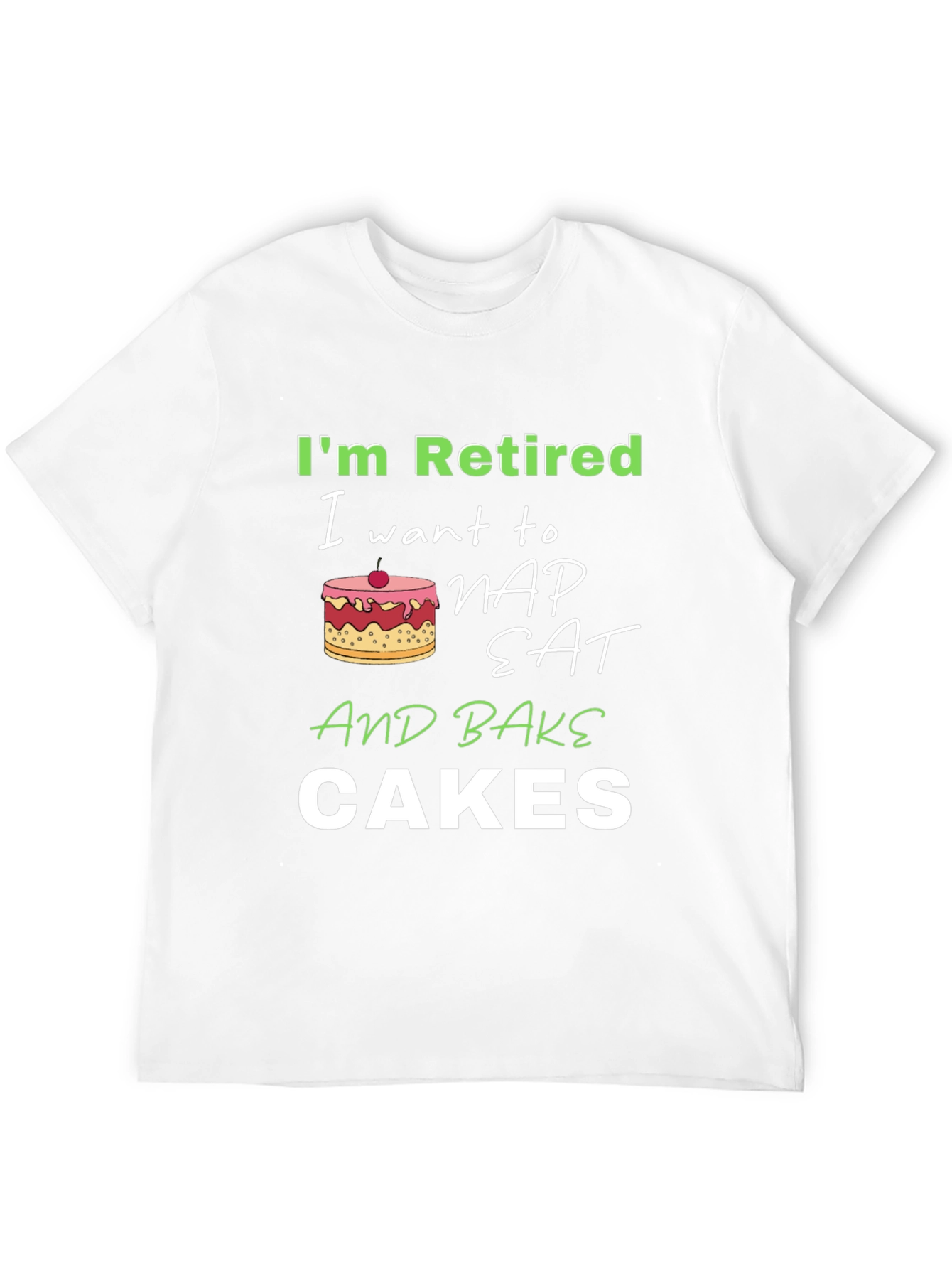 Retired Baker Humor T-Shirt