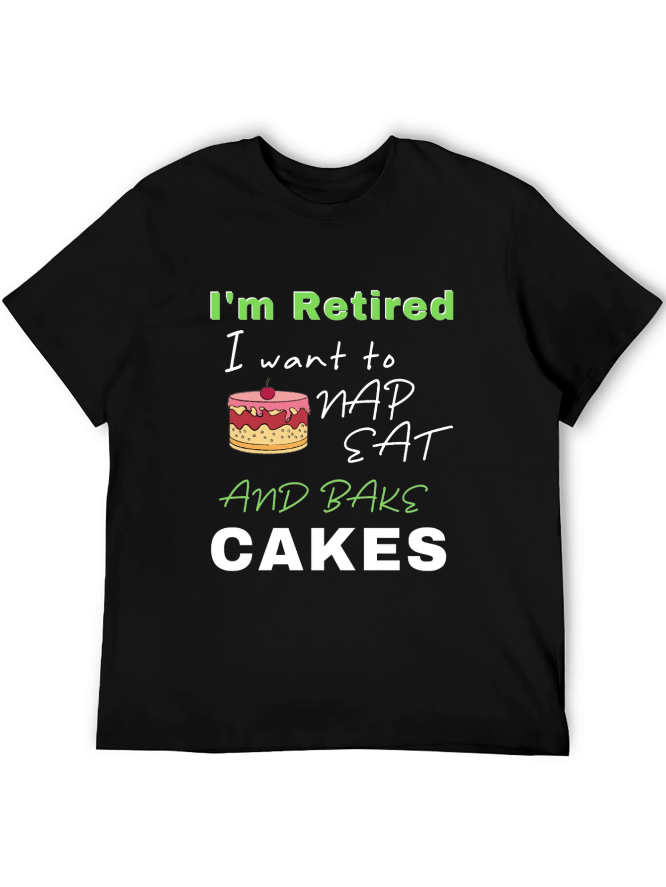 Retired Baker Humor T-Shirt