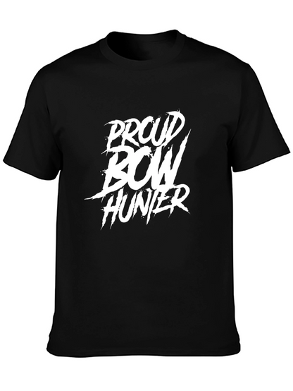 Proud Bow Hunter Black T-Shirt