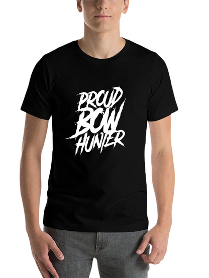 Proud Bow Hunter Black T-Shirt