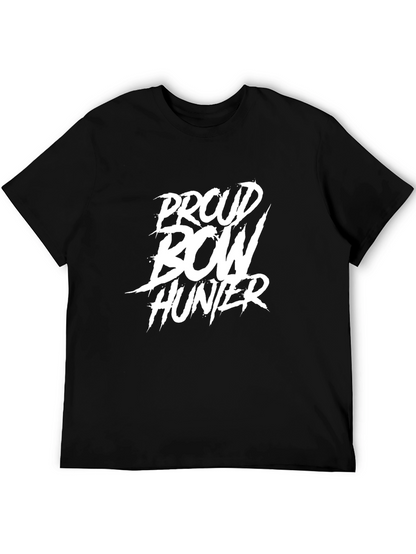 Proud Bow Hunter Black T-Shirt