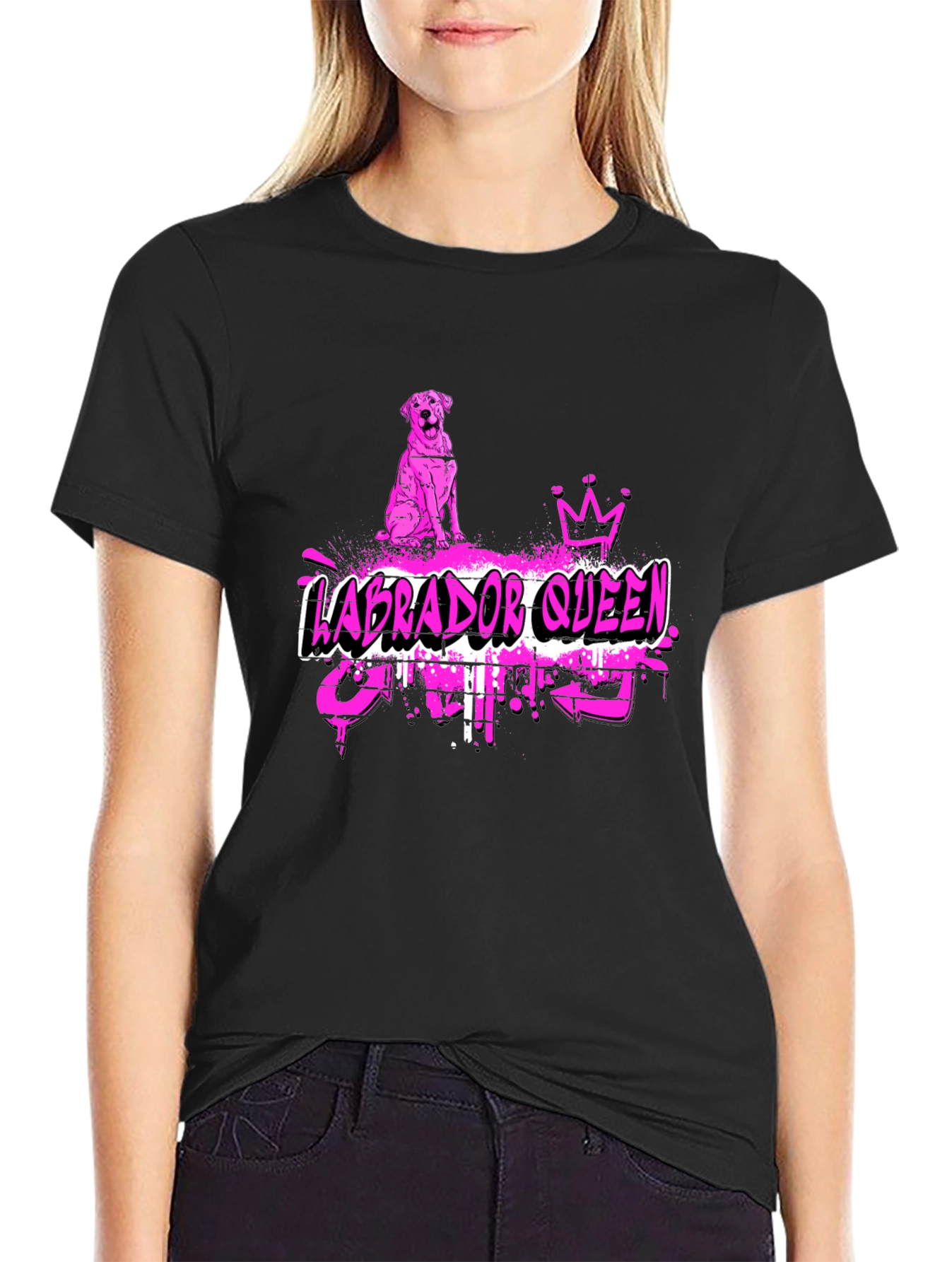 Labrador Queen Graphic T-Shirt