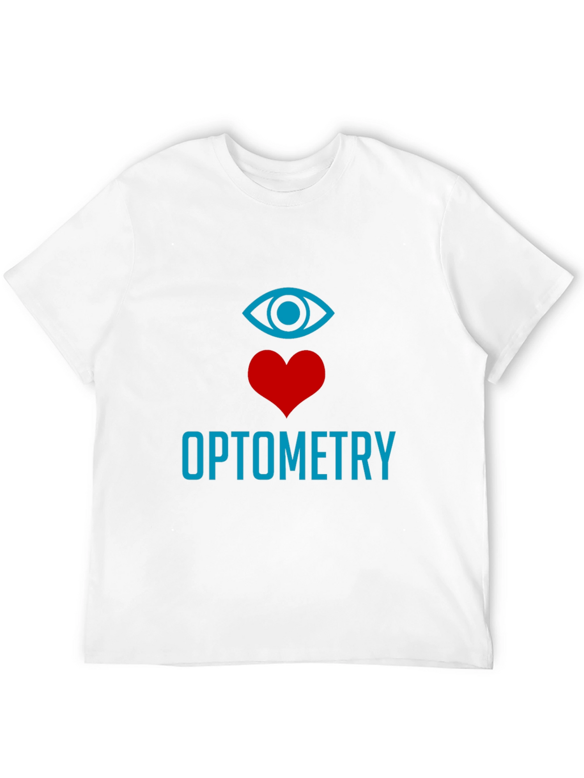 Optometry Eye Heart T-Shirt - Stylish Graphic Tee
